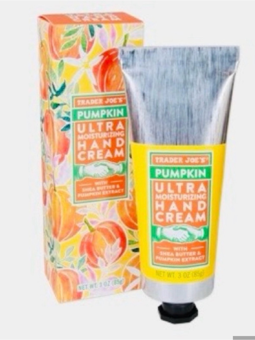 Trader Joe's Pumpkin Ultra Moisturizing Hand Cream Full Size NEW 2026 Fall